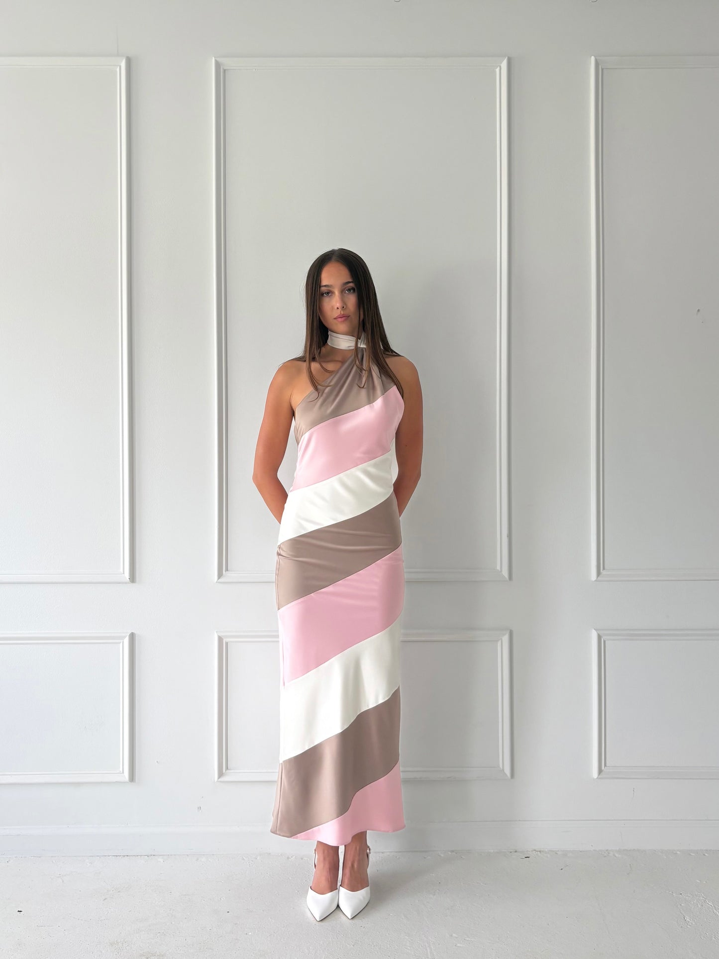 Spira Gown in Neapolitan