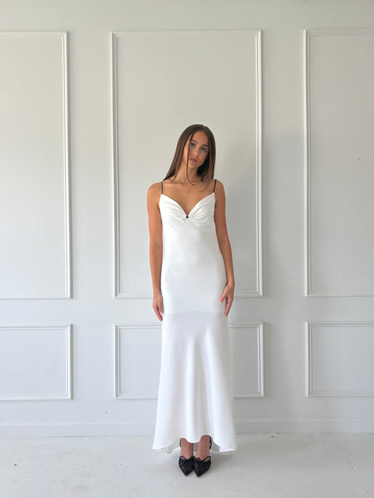 Pearl Bias Dress